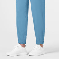 WonderWink RENEW Women's Jogger Scrub Pant - Bay Blue