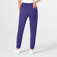 WonderWink RENEW Women's Jogger Scrub Pant - Grape