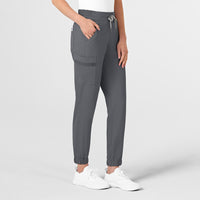 WonderWink RENEW Women's Jogger Scrub Pant - Pewter