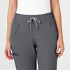 WonderWink RENEW Women's Jogger Scrub Pant - Pewter