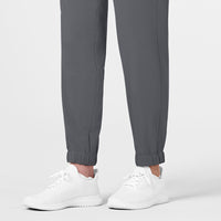 WonderWink RENEW Women's Jogger Scrub Pant - Pewter