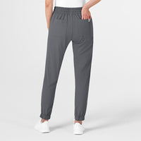 Wink RENEW Women's Jogger Scrub Pant - Pewter Back