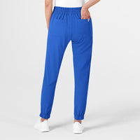 Wink RENEW Women's Jogger Scrub Pant - Royal Back