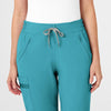 WonderWink RENEW Women's Jogger Scrub Pant - Teal Blue