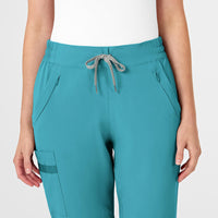 WonderWink RENEW Women's Jogger Scrub Pant - Teal Blue