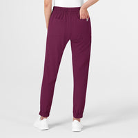 Wink RENEW Women's Jogger Scrub Pant - Wine Back