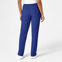 W123 Women's Drawstring Scrub Pant - Galaxy Blue