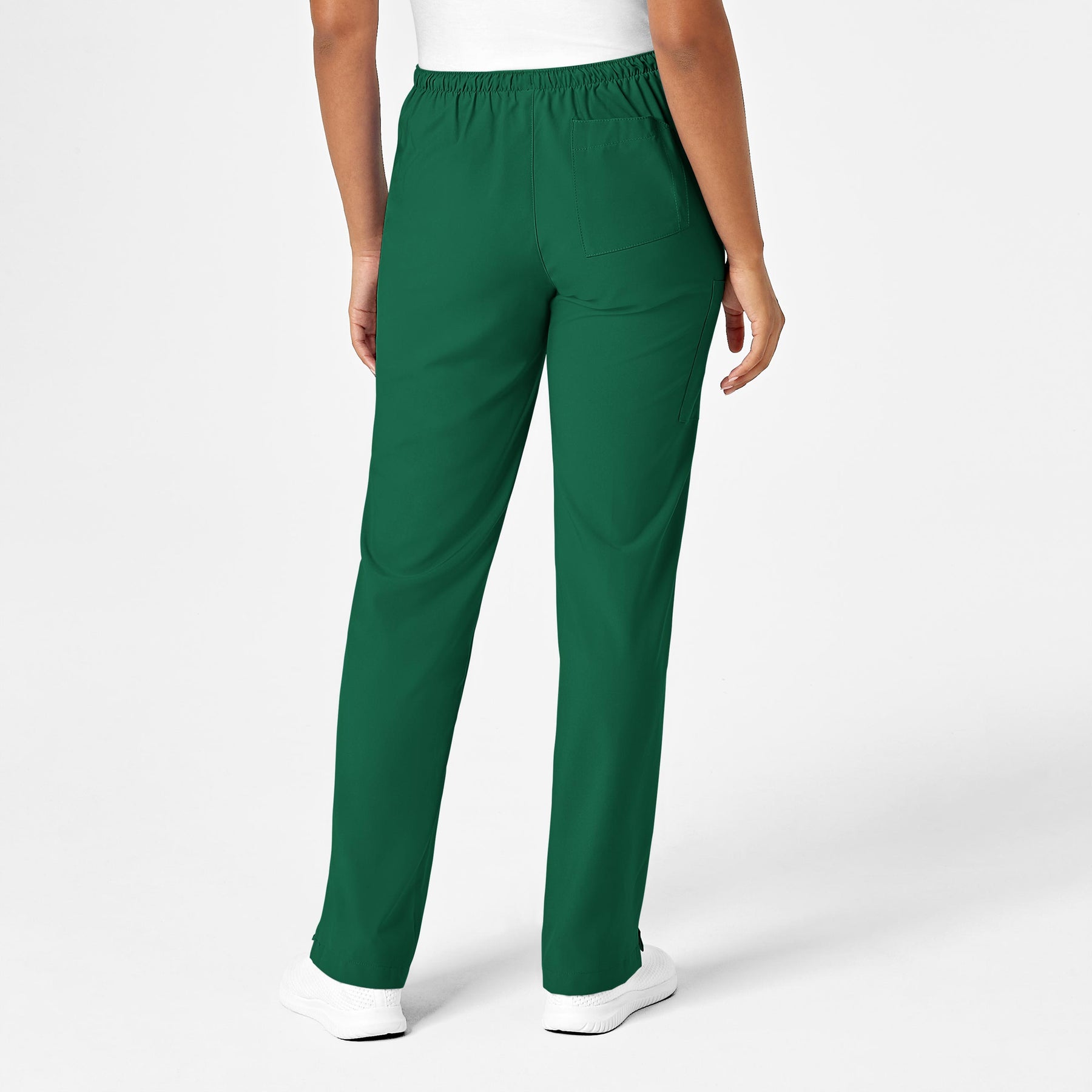 W123 Women's Drawstring Scrub Pant - Hunter