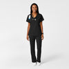 PRO Women's Moderate Flare Leg Scrub Pant - Black