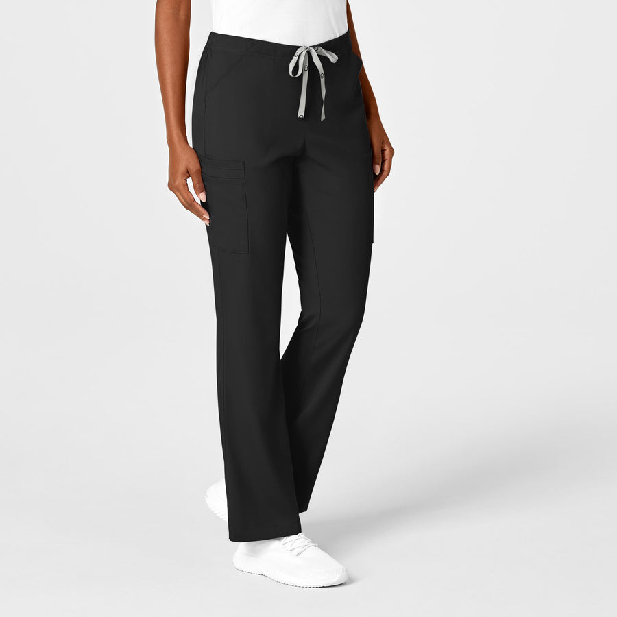 Wonder Wink Black Scrub Pants Women's Small Style #502 Polyester, Cotton