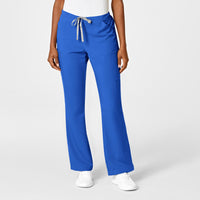 PRO Women's Moderate Flare Leg Scrub Pant - Royal Blue