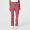 RENEW Women's High Waist Slim Leg Scrub Pant - Rosebud