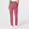 RENEW Women's High Waist Slim Leg Scrub Pant - Rosebud