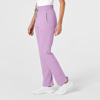 RENEW Women's High Waist Slim Leg Scrub Pant - Violet Tulle