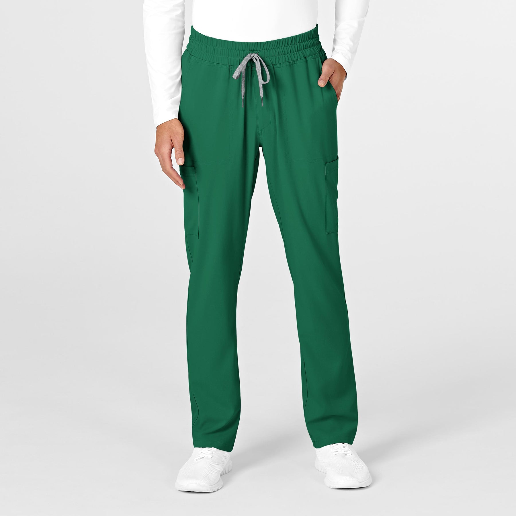 RENEW Mens Straight Slim Scrub Pant - Hunter