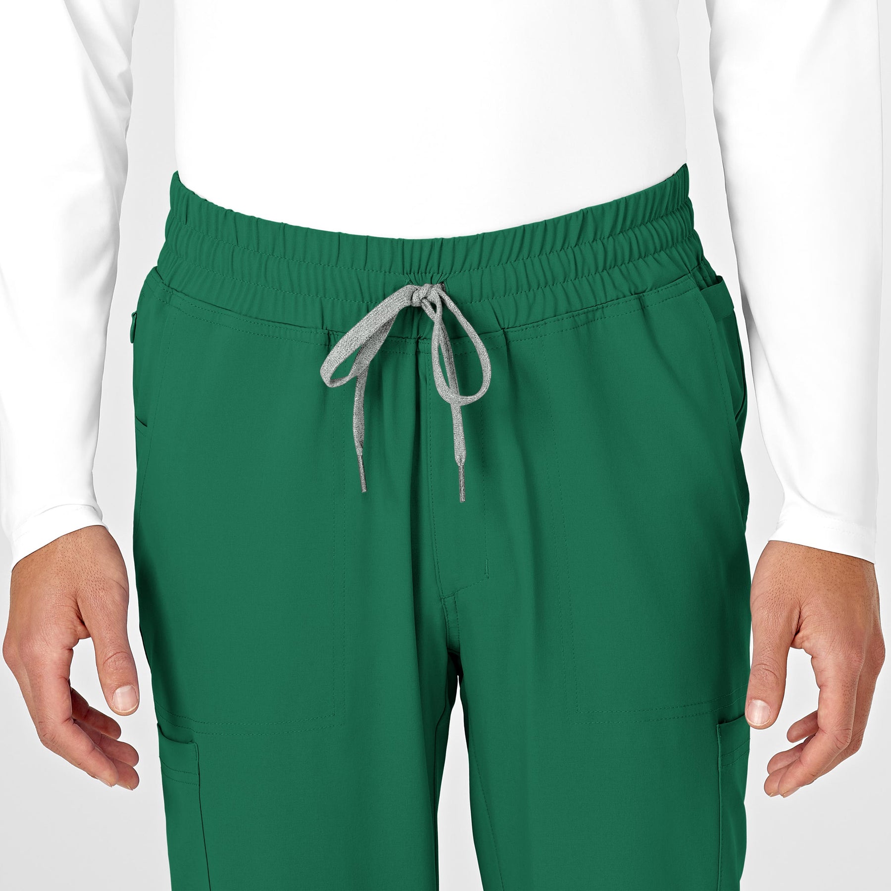 RENEW Mens Straight Slim Scrub Pant - Hunter