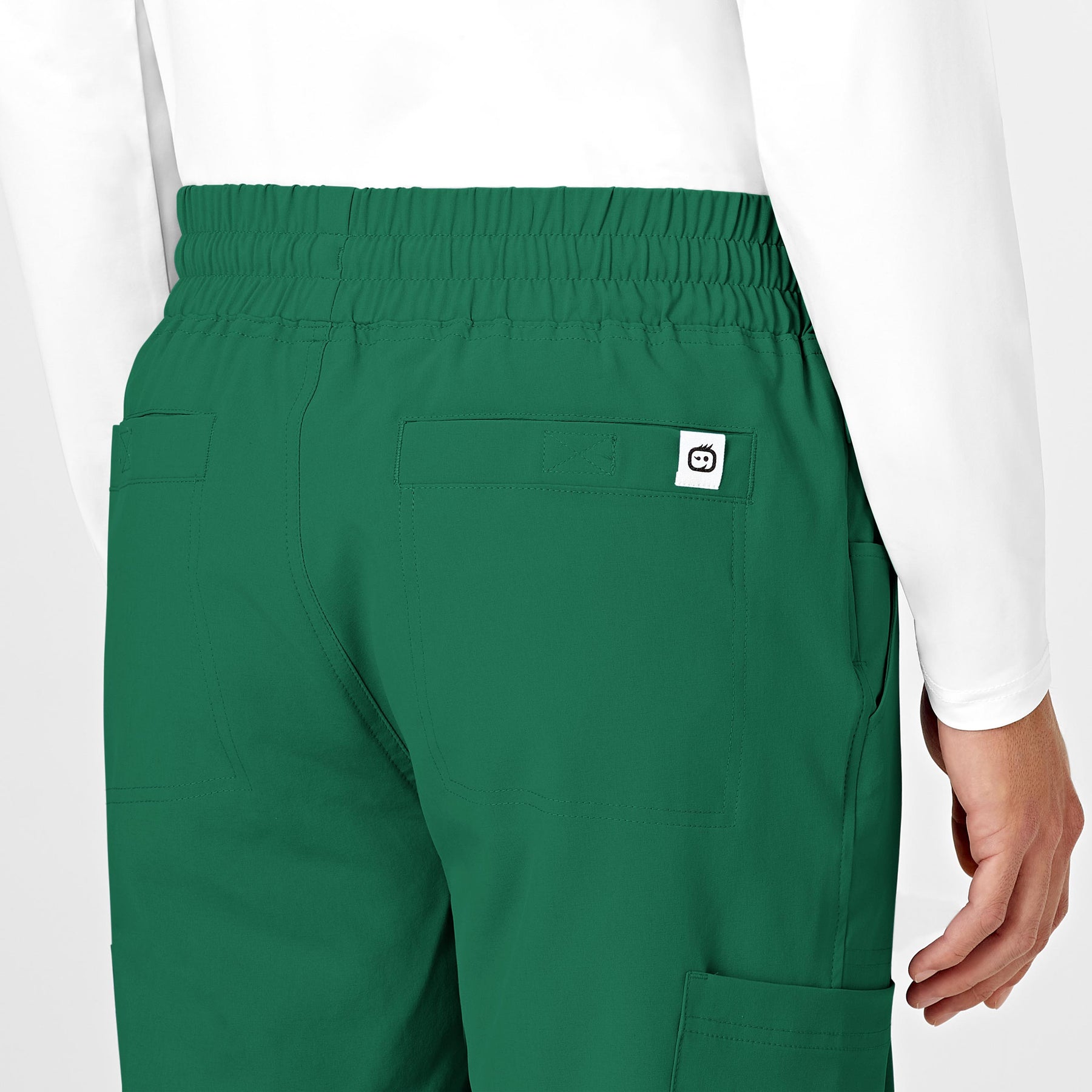 RENEW Mens Straight Slim Scrub Pant - Hunter