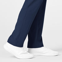 RENEW Mens Straight Slim Scrub Pant - Navy