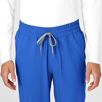 RENEW Mens Straight Slim Scrub Pant - Royal