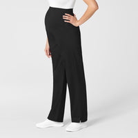 WonderWORK Maternity Cargo Scrub Pant - Black