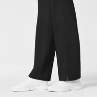 WonderWORK Maternity Cargo Scrub Pant - Black