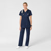 WonderWORK Maternity Cargo Scrub Pant - Navy