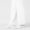 WonderWORK Maternity Cargo Scrub Pant - White