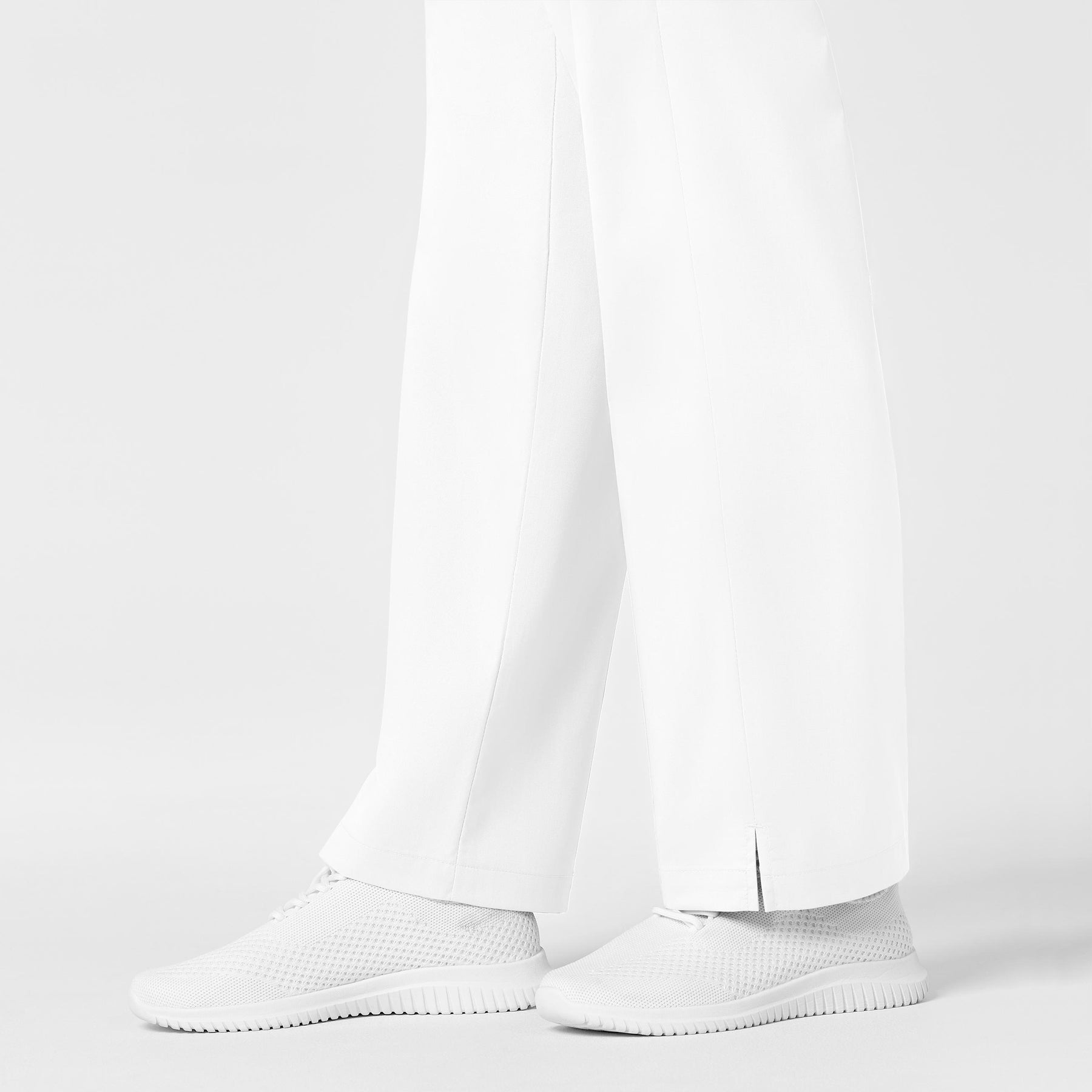 WonderWORK Maternity Cargo Scrub Pant - White