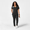 PRO Women's Slim Leg Cargo Scrub Pant - Black