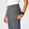 PRO Women's Slim Leg Cargo Scrub Pant - Pewter