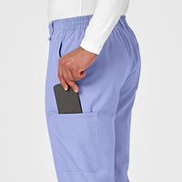 PRO Men's Cargo Scrub Pant - Ceil Blue