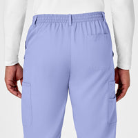 PRO Men's Cargo Scrub Pant - Ceil Blue