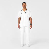 PRO Men's Cargo Scrub Pant - White