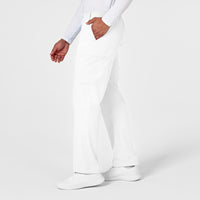 PRO Men's Cargo Scrub Pant - White