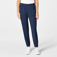 PRO Women's Slim Cargo Jogger Scrub Pant - Navy