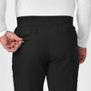 PRO Men's Cargo Jogger Scrub Pant - Black