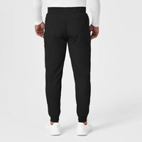 PRO Men's Cargo Jogger Scrub Pant - Black