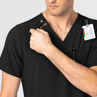 mens scrub top