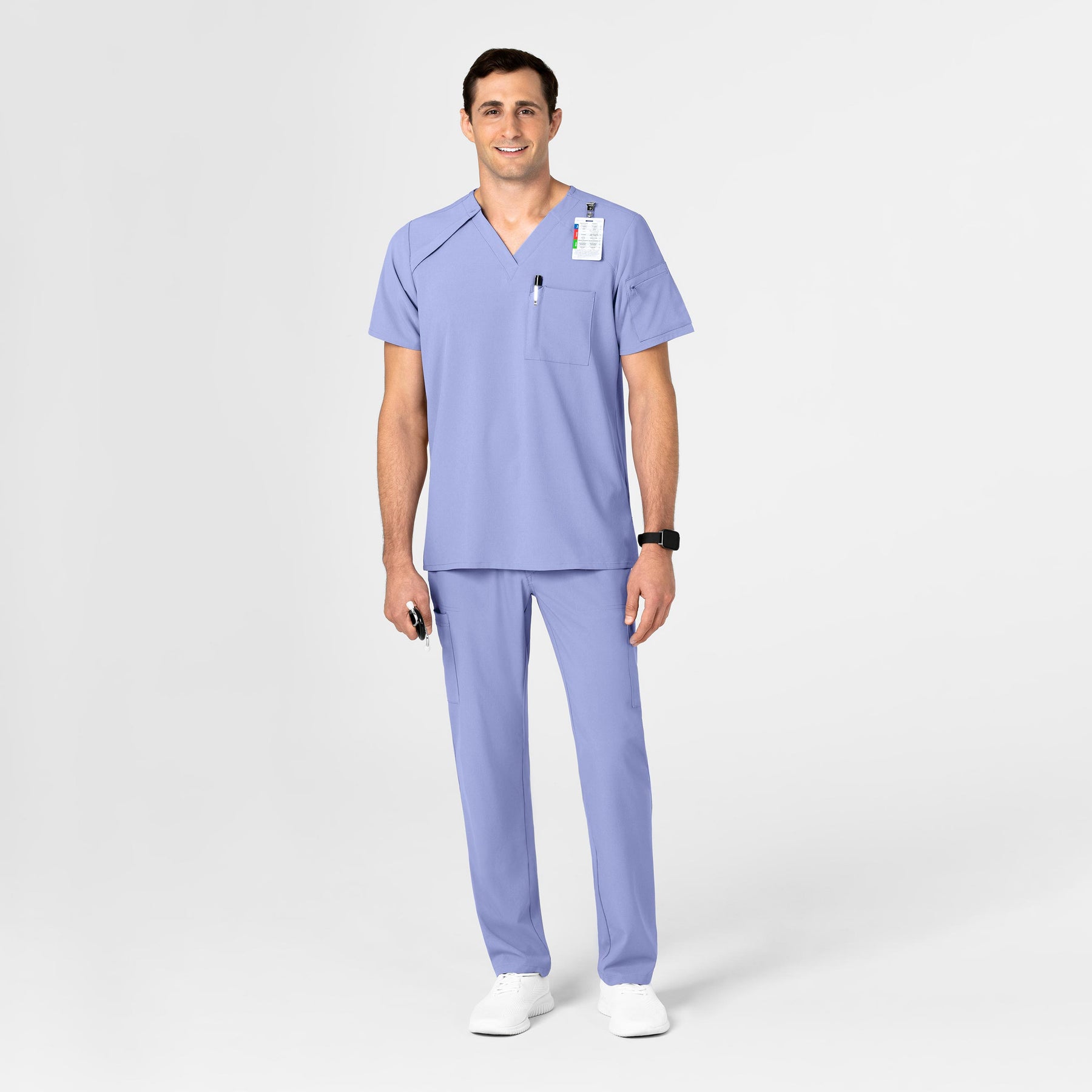 mens scrub top