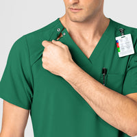 mens scrub top