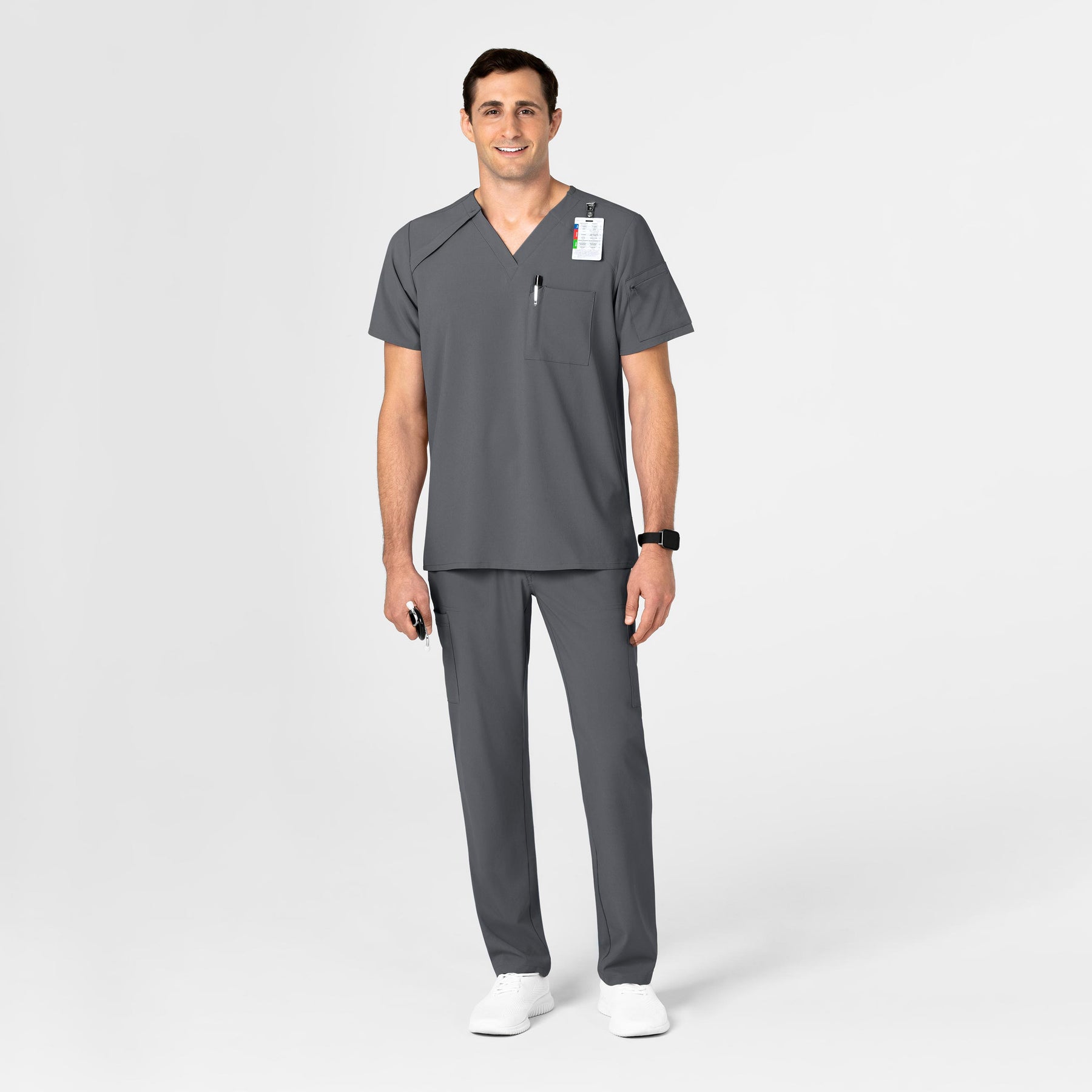 mens scrub top