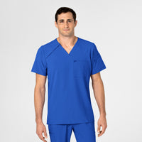 Royal Mens EZ Zip Scrub Top