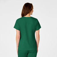 PRO Women's Four Pocket V-Neck Scrub Top - Hunter