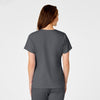 PRO Women's Four Pocket V-Neck Scrub Top - Pewter