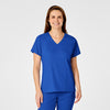 PRO Women's Four Pocket V-Neck Scrub Top - Royal