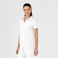 Women's Collar Scrub Top