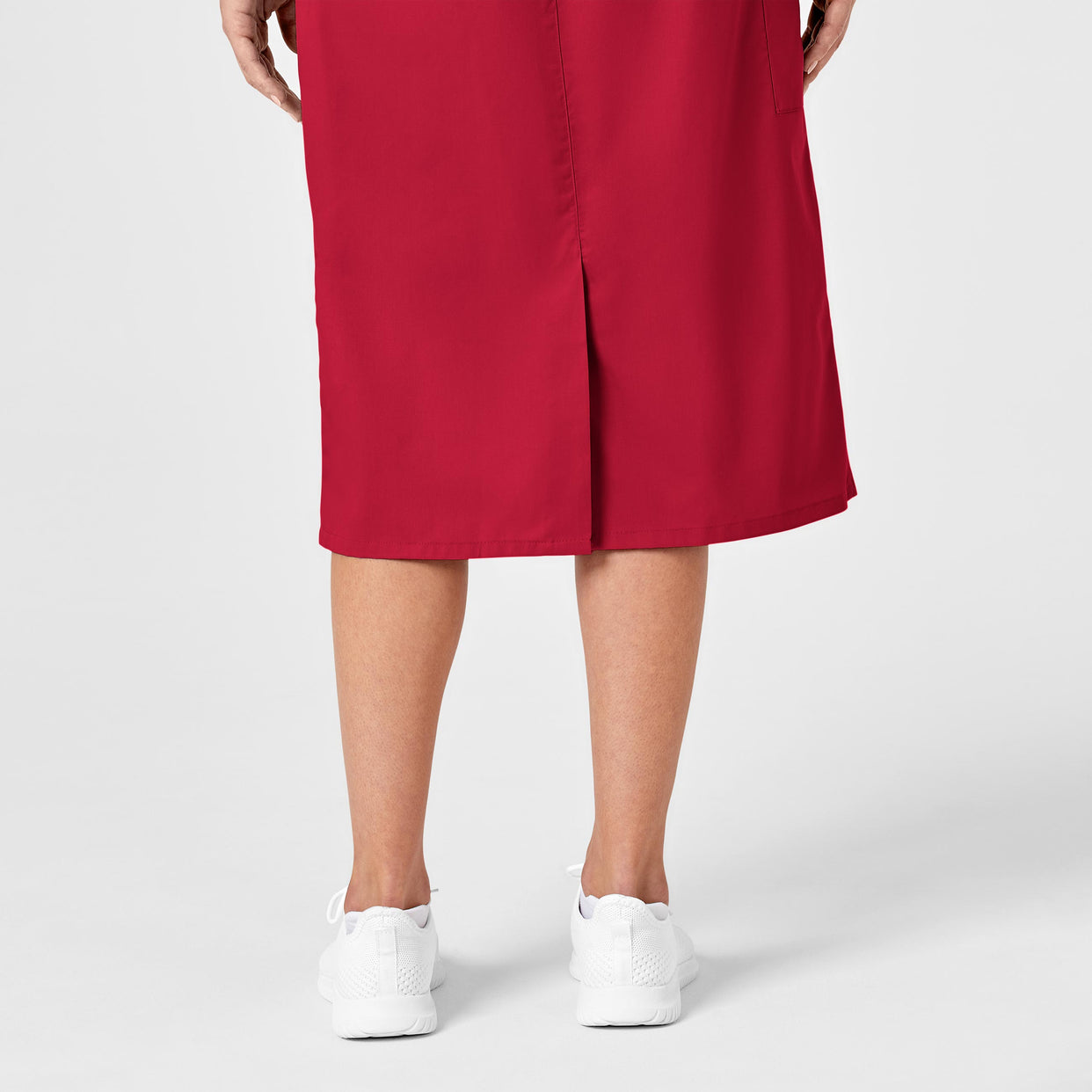 WonderWORK Women's Pull On Cargo Scrub Skirt - Red