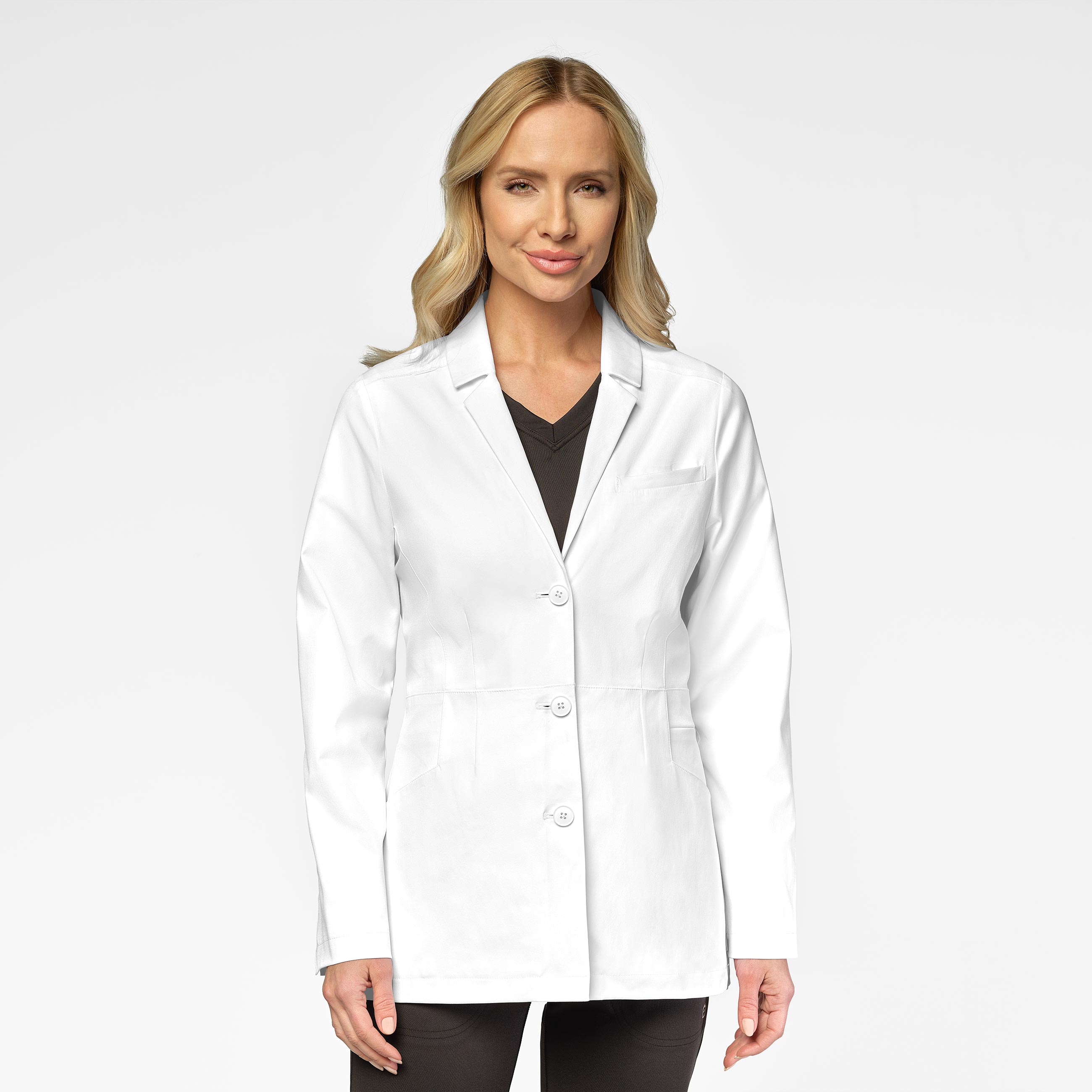 Fleece on sale lab coat