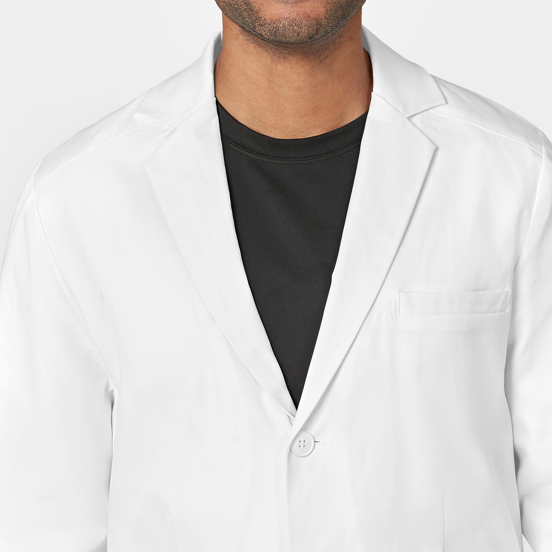 Back Image of Long Lab Coat