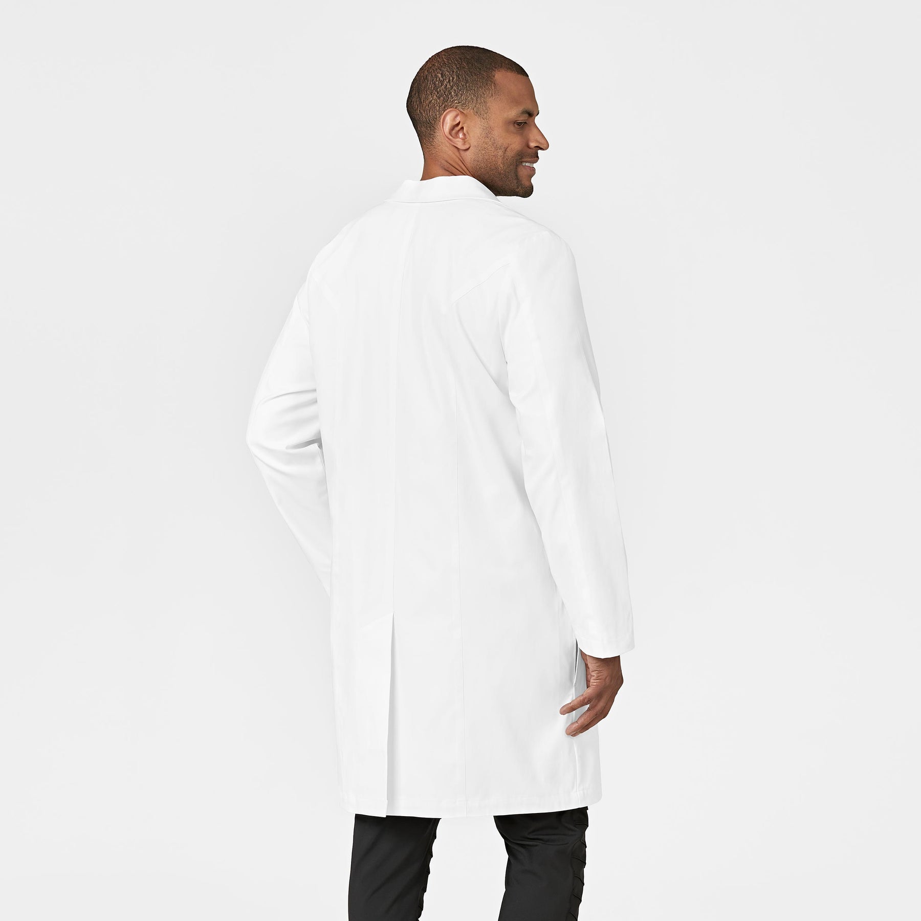 Back Image of Long Lab Coat